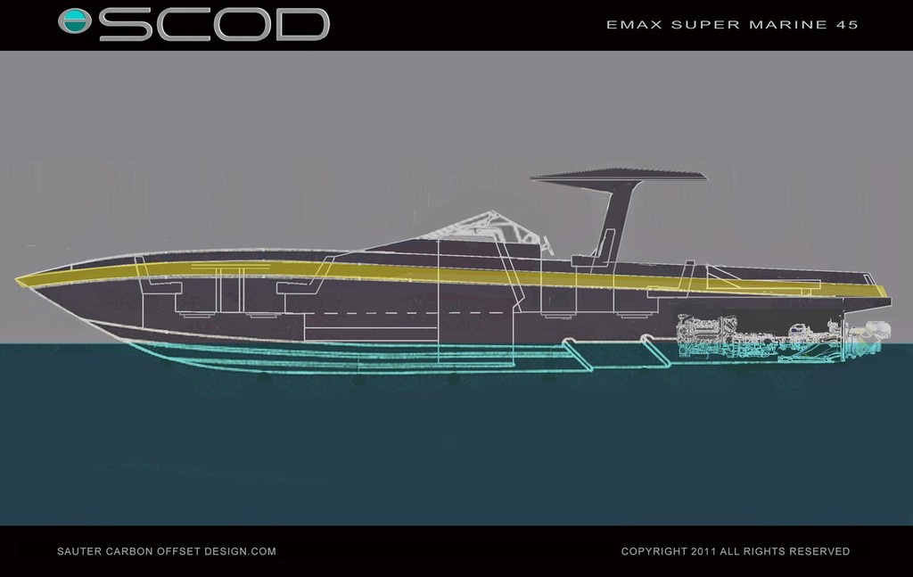 Emax Super Marine 45 Layout Press © Sauter Carbon Offset Design